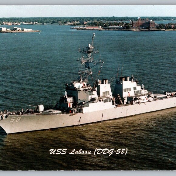 Postcard  Unposted  Warships [Destroyers] Lot of 8 Historic Collection #1165 - Picture 9 of 16